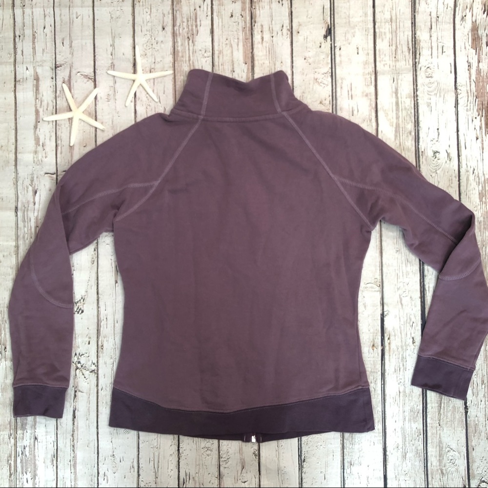 Horny Toad Purple Full Zip Sweatshirt - Picture 4 of 8